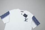 【限定】 ルイヴィトン スーパーコピー 25 SS撞色LV刺繍半袖