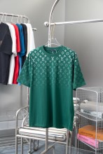 超奇跡の入荷☆ ルイヴィトン 偽物通販 老花グラデーション半袖Tシャツ