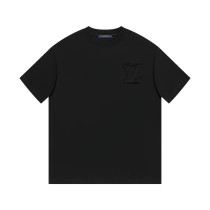 累積売上総額第１位！ルイヴィトン スーパーコピー 25 ss刺繍手作業カット破れ半袖Tシャツ