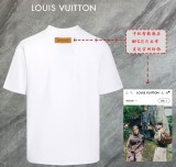★超人気 ルイヴィトン 激安通販  Louis Vuitton丸首半袖Tシャツ