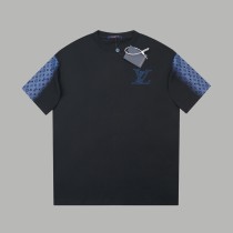 日本未入荷 ルイヴィトン n級品 25 SS撞色LV刺繍半袖