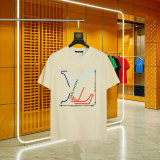 日本未入荷 ルイヴィトン 激安偽物 Louis Vuitton丸首半袖Tシャツ