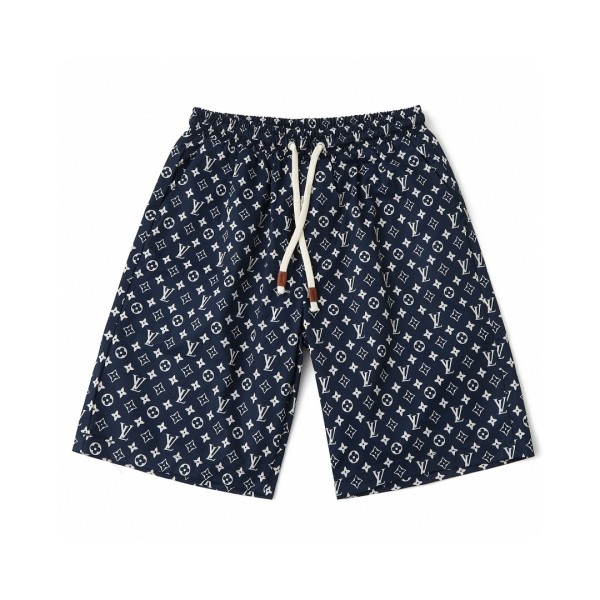 超奇跡の入荷☆ ルイヴィトン 偽物通販  25 SSオールドフラワーたっぷりジャカード半袖シャツTシャツ半ズボンセット