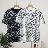 入手困難 フェンディ スーパーコピー の満印半袖Tシャツ2色