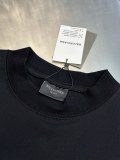 超奇跡の入荷☆ バレンシアガ 激安通販 の黒文字ダブルBプリント半袖