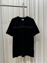 新作 バーバリー 激安通販 ののステッチバック重工クロスステッチ戦馬ロゴ男女同型半袖Tシャツ