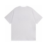 ★超人気 バレンシアガ 激安通販 の 2025 SSマイクロロゴクラシックロゴアート亀裂プリント半袖Tシャツ2色
