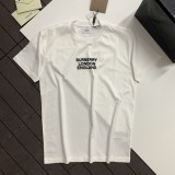 使い勝手良し バーバリー コピー の刺繍ロゴ超大型半袖レギュラーTシャツ