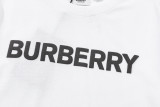 超話題! バーバリー コピーおすすめ のロゴカップルゆったり半袖Tシャツ2色