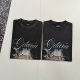 高品質 バレンシアガ コピーおすすめ の2025 SS都市夜景直噴プリント半袖Tシャツ