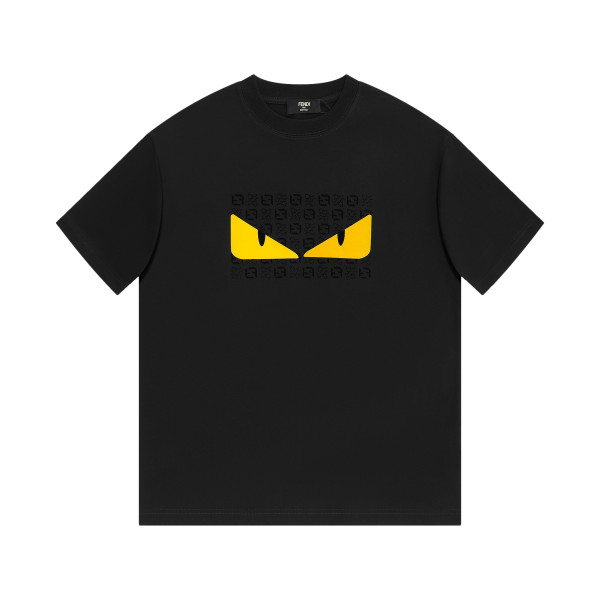 新作 フェンディ コピーおすすめ  の怪獣悪魔の目半袖Tシャツ
