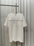 超奇跡の入荷☆ バーバリー コピー ののステッチバック重工クロスステッチ戦馬ロゴ男女同型半袖Tシャツ