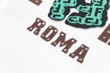 【話題商品！】 フェンディ n級品  のロゴラウンドネック半袖Tシャツ