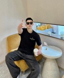 大人気 フェンディ コピーおすすめ のアルファベットロゴラウンドネック半袖Tシャツ2色