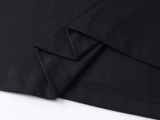 ★超人気 バレンシアガ 激安通販 の 2025 SSマイクロロゴクラシックロゴアート亀裂プリント半袖Tシャツ2色