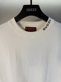 【限定】 グッチ スーパーコピー のネックアルファベット半袖Tシャツ