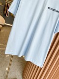 累積売上総額第１位！バーバリー 激安偽物 の背中TB刺繍コットン半袖Tシャツ
