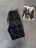 稀少 バーバリー 激安偽物 のストライプのアイスショートパンツ