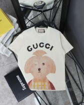 超奇跡の入荷☆ グッチ 偽物通販 の萌え犬柄半袖Tシャツ