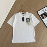 追跡付 クロムハーツ n級品 のグラデーション馬蹄カジュアル半袖Tシャツ2色
