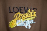 稀少 ロエベ n級品 のアルファベット刺繍半袖