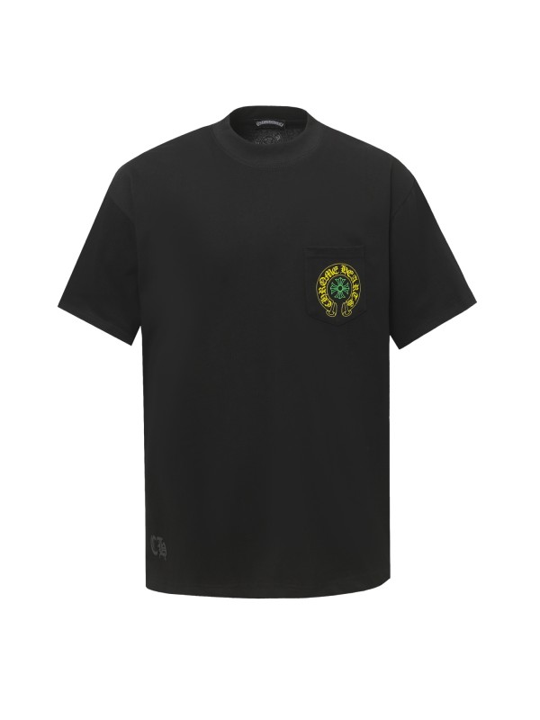 追跡付 クロムハーツ 偽物通販 のクロスプリント半袖Tシャツ
