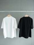 入手困難 クロムハーツ 激安偽物 の波点カラー十字架刺繍丸首半袖Tシャツ2色