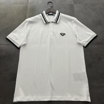 超奇跡の入荷☆ プラダ スーパーコピー のメタリックロゴポロシャツ半袖