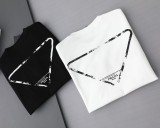 超話題! プラダ 激安通販 の胸に刺繍する➕直噴新型Tシャツ