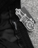稀少 クロムハーツ スーパーコピー の25 ssリベット貼り布皮標刺繍発泡十字架プリントパンツ五分パンツ