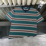 一目惚れ♪ プラダ 激安偽物 の中性風ストライプシルエット半袖Tシャツ