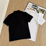 日本未入荷 ザノースフェイス コピー  の定番立体シリコンロゴカジュアル白黒ベーシックポロシャツ2色