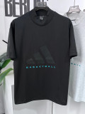 【話題商品！】 アディダス コピー のシリカゲル厚板刻字膜プリントゆとりOS版型半袖Tシャツ