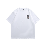 新作 アディダス n級品 の両面プリント純綿丸首半袖Tシャツ