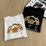 高品質 ザノースフェイス n級品 のアルファベットプリントカジュアルラウンドネック半袖Tシャツ2色