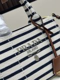 高品質 プラダ スーパーコピー レディース 亜麻混紡ピトーバッグ