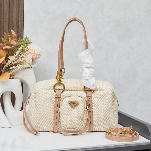 累積売上総額第１位！プラダ n級品 レディース PRADA編みバッグ