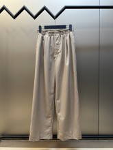 大人気 ルイヴィトン スーパーコピー 2025 SS LVカーキウールカジュアルウエストパンツ