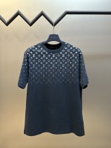 追跡付 ルイヴィトン 激安通販 2025 SS Lv グラデーション老花Tシャツ