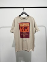 累積売上総額第１位！ ルイヴィトン n級品 2025 SS LVマップドリルアルファベット半袖Tシャツ