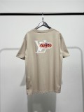 累積売上総額第１位！ ルイヴィトン n級品 2025 SS LVマップドリルアルファベット半袖Tシャツ