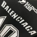 【限定】バレンシアガ コピーおすすめ のサッカー刺繍プリントメッシュアイスホッケーウェアカップル長袖Tシャツ-