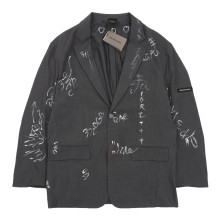 【限定】 バレンシアガ 激安偽物 のグラフィティジャケットスーツ