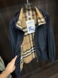 高品質 バーバリー 激安通販 のキャップ付きジャケット