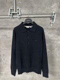 【限定】バーバリー スーパーコピー のクロスステッチ馬術戦馬小標ロゴロゴナイトロゴコットンポロネック長袖