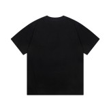大人気 バーバリー 偽物通販 のシートステッチシリカゲルロゴ百合トレンド半袖Tシャツ