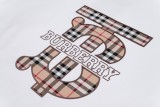 ★超人気 バーバリー コピーおすすめ のシートステッチシリカゲルロゴ百合トレンド半袖Tシャツ