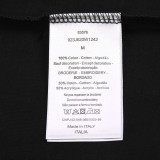 稀少 ディオール 激安通販 の定番ベアープリント+ドリルラウンドネック半袖Tシャツ