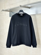 一目惚れ♪ ディオール コピー の ロゴ刺繍ラウンドネックパーカー