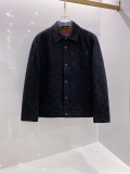 超奇跡の入荷☆ グッチ 偽物通販 のダブルGジャカードフルプリント長袖ギャザーとコットンコート